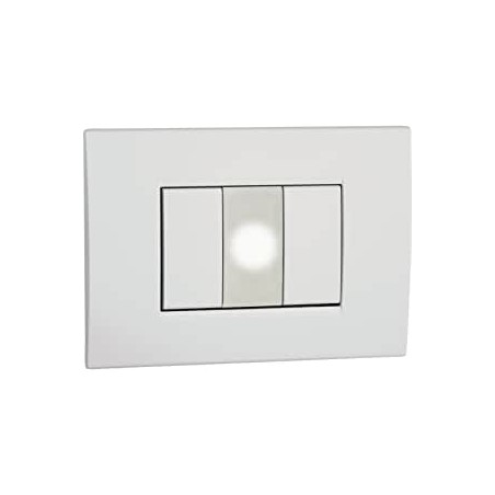 VEMER VE758300 VEGA - Lampada Emergenza da Incasso (1 modulo) per l'Illuminazione degli Ambienti in