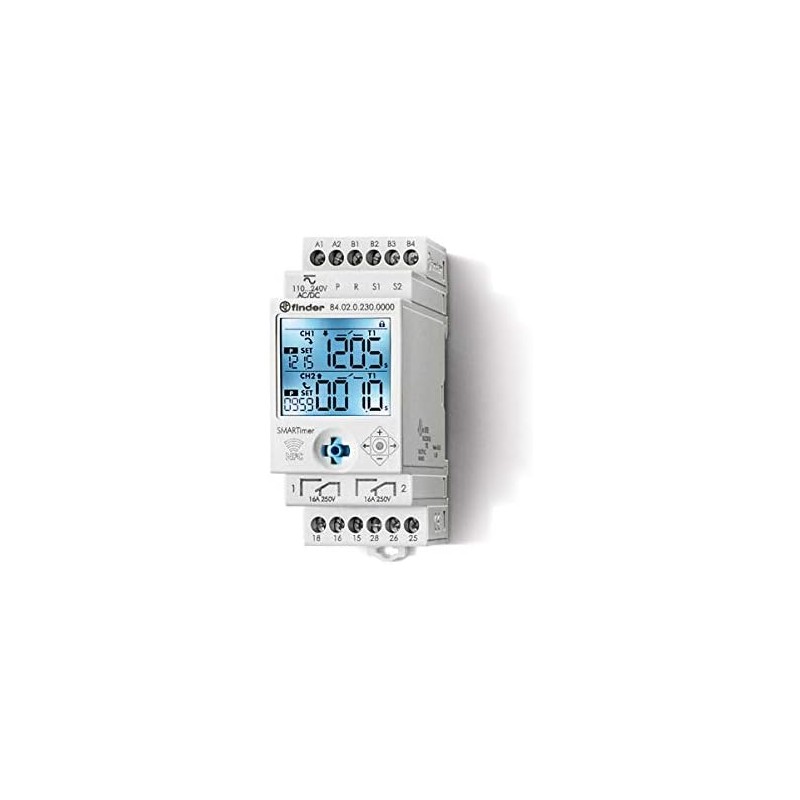 Finder smartimer NFC – timer Digitale, display multifunzione 110 – 240 V AC/DC